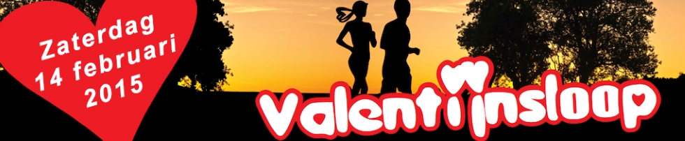 Valentijnsloop op 14-02-2015